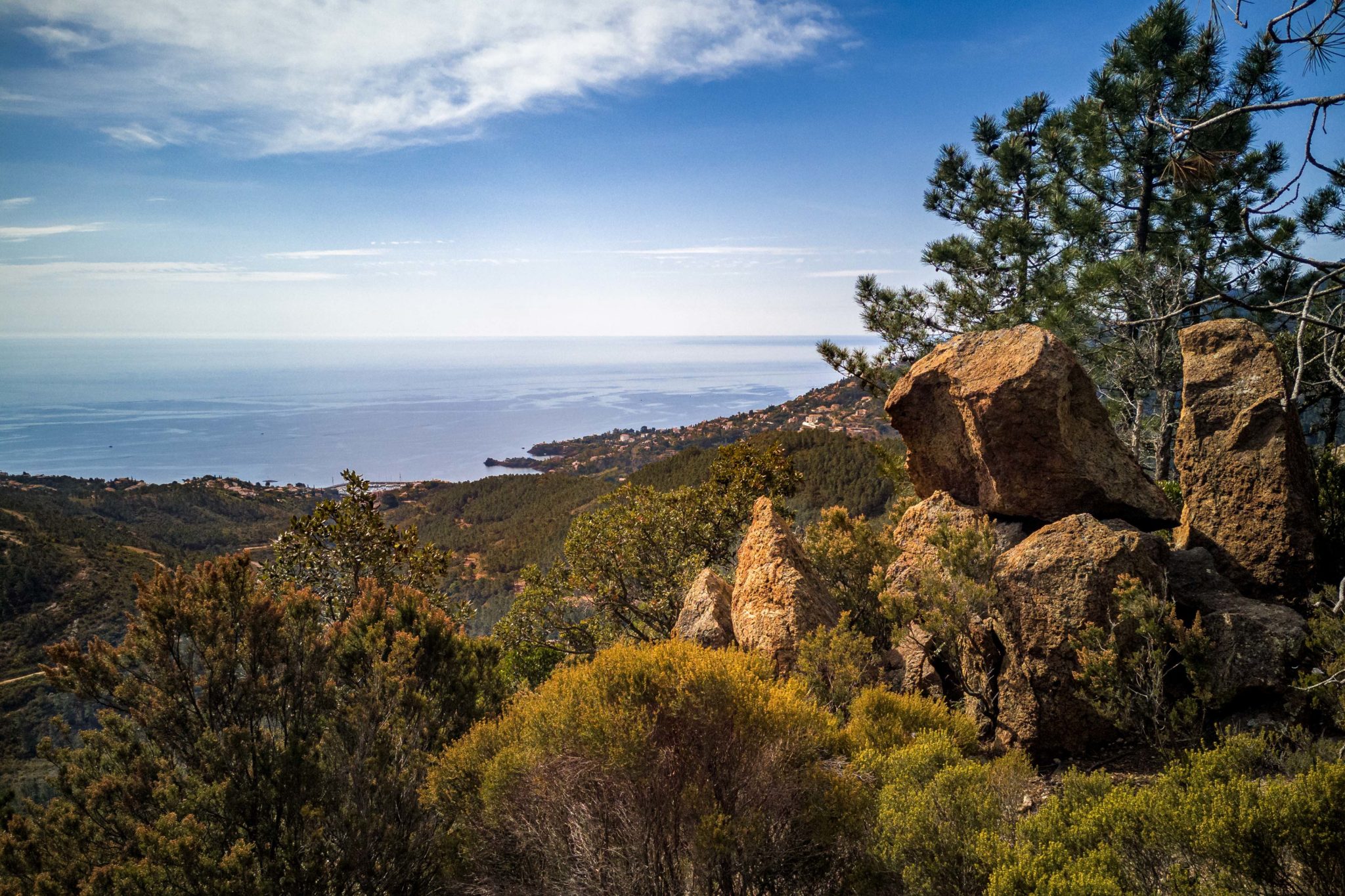 Randonnée sur la piste des Mineurs à Théoule sur Mer Blog de Voyage